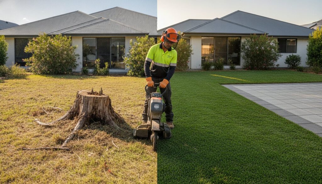 Stump Grinding vs. Removal: A Comparison for South East Queensland Homeowners